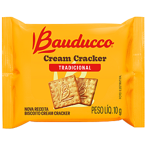 Biscoito Cream Cracker Bauducco 370x10g