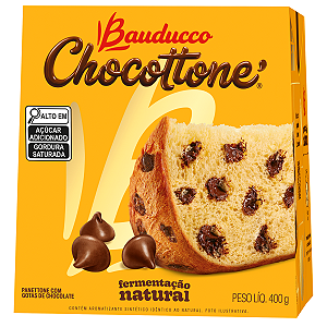 Chocottone Gotas De Chocolate Bauducco 400g