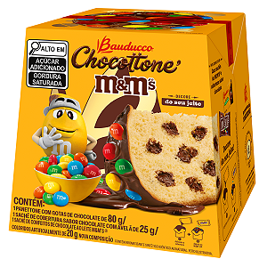 Mini Chocottone M&M'S Bauducco 80g