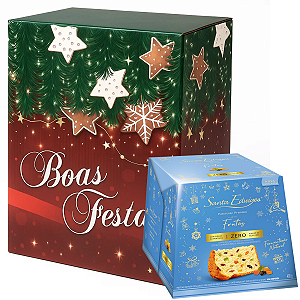 Cesta De Natal Zero Açúcar - 10 Itens