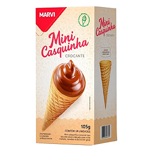 Casquinha Para Sorvete Mini Cone Marvi 105g