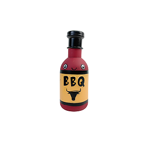Mordedor PET com apito - Pote  Barbecue