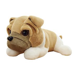Brinquedo de Pelúcia Cachorro Buldog Frânces