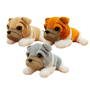 Brinquedo de Pelúcia Cachorro Buldog Frânces