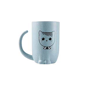 Caneca de Plástico - Gatinho