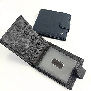 Carteira Masculina Básica com Fecho
