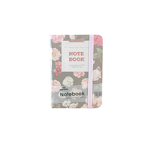 Caderno Notebook - Estampa de Flores
