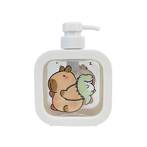 Frasco Pump, Capivara Fofinhas no Banho com Espuma- Allmini