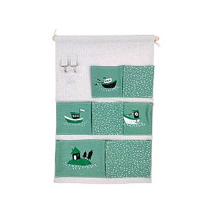 Organizador de Parede ou Porta com Ganchos Love - Allmini