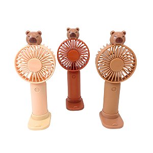 Mini Ventilador Portátil, Capivarinhas- Allmini
