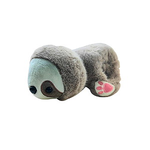 Pulseira Bate Enrola Pelúcia Bicho Preguiça