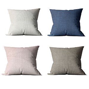 Capa de Almofada Macia e Confortável Coleção Trama Natural