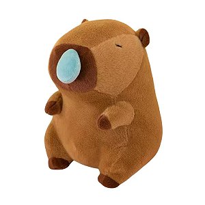Brinquedo de Pelúcia Capivara Modelo Resfriada