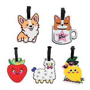Identificador de Bagagem Desenhos Variados - Allmini