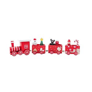 Ornamento de Natal Trenzinho Natalino - Allmini