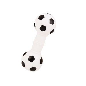 Mordedor PET Sonoro - Osso de Bola de Futebol