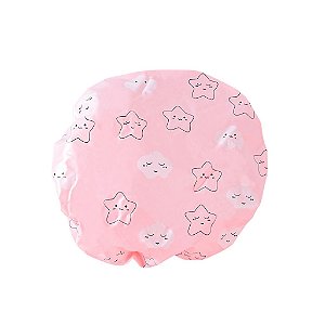 Touca De Banho Rosa, Relaxar - Allmini
