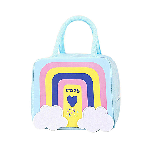 Bolsa Térmica Modelo Arco-Irís Tons Pastéis - Allmini