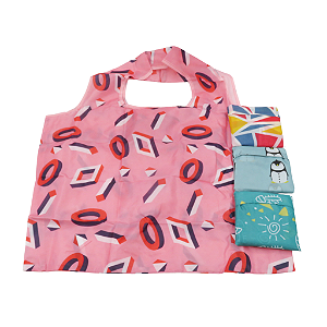 Sacola Dobrável Além da Imaginação Estampas - Allmini