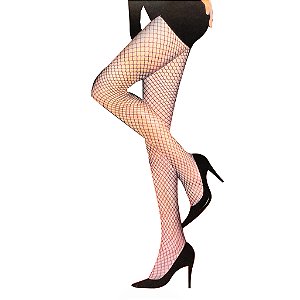 Meia Calça Renda Vazada - Allmini