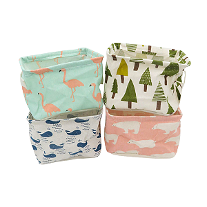 Cesto Organizador Belezas da Natureza - Allmini