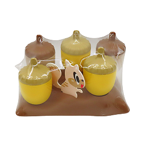 Picoleteira Castanhas e Esquilo