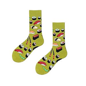 Meia Cano Médio Sushi