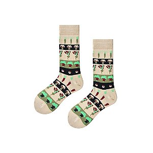 Meia Cano Médio Vegetais