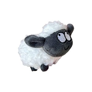 Chaveiro de Pelúcia Ovelinha Feliz