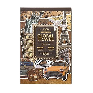 Adesivo Decorativo Global Travel