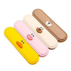 Porta Talheres Animais Coloridos