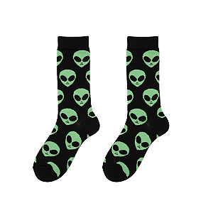 Meia Cano Médio Feminina ET Verdinho - Allmini