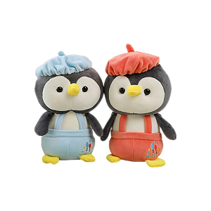 Brinquedo de Pelúcia Pinguim de Boina