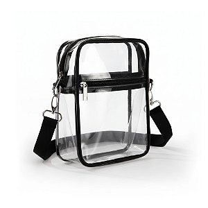 Bolsa Tiracolo Transparente e Estilosa - Allmini