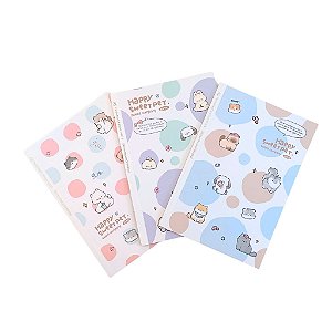 Caderno Sweet Company Pet Gatinhos Fofos