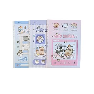 Caderno Cute Animal Gatinhos