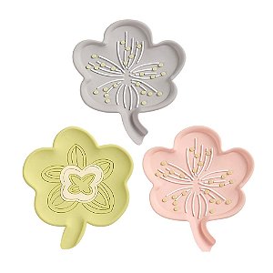 Saboneteira Flores Pasteis