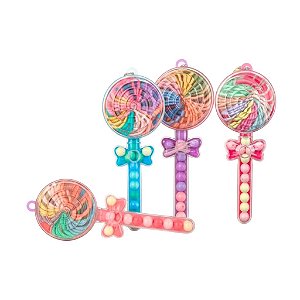 Kit Elástico de Cabelo Pirulito Divertido - Allmini