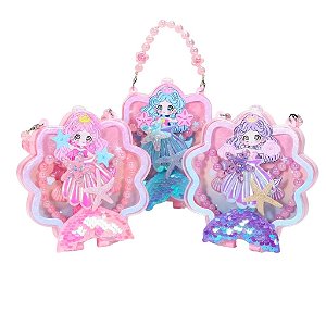 Kit Bijuterias Sereias no Mar - Allmini