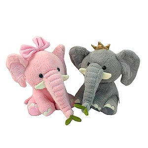 Brinquedo de Pelúcia Elefante Fofa
