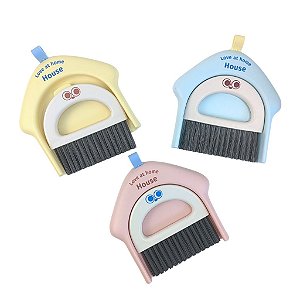 Kit Limpeza Vassoura e Pá Olhinhos – Allmini