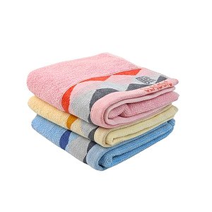 Toalha De Rosto Losango Colorido - Allmini