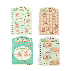 Caderno Espiral Ursinho Encantado