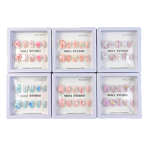 Kit Unha Postiça Moli Studio Tamanho P