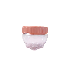 Pote Multiuso Empilháveis Tampa Salmão