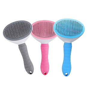 Escova Rasquiadeira Autolimpantes para PET