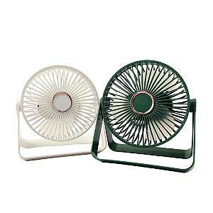 Mini Ventilador de Mesa Base Quadrado - Allmini