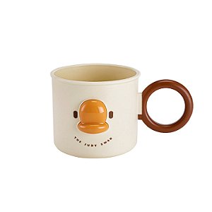 Caneca de Plástico Bico Divertido - Allmini