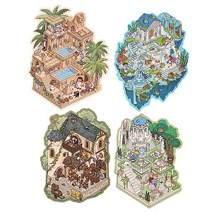 Adesivo Cenário Aventura no Tempo - Allmini