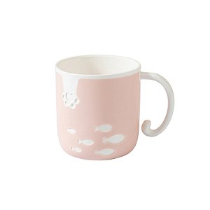 Caneca de Plástico Patinha e Peixinhos - Allmini